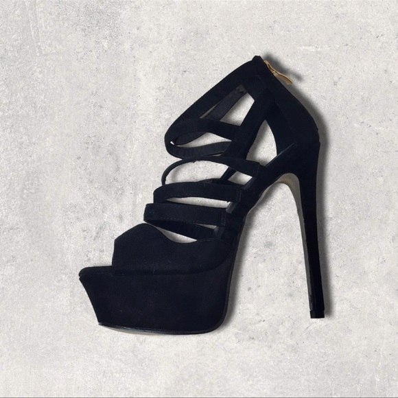 TATA Italian Women’s Black Platform - Picture 7 of 11